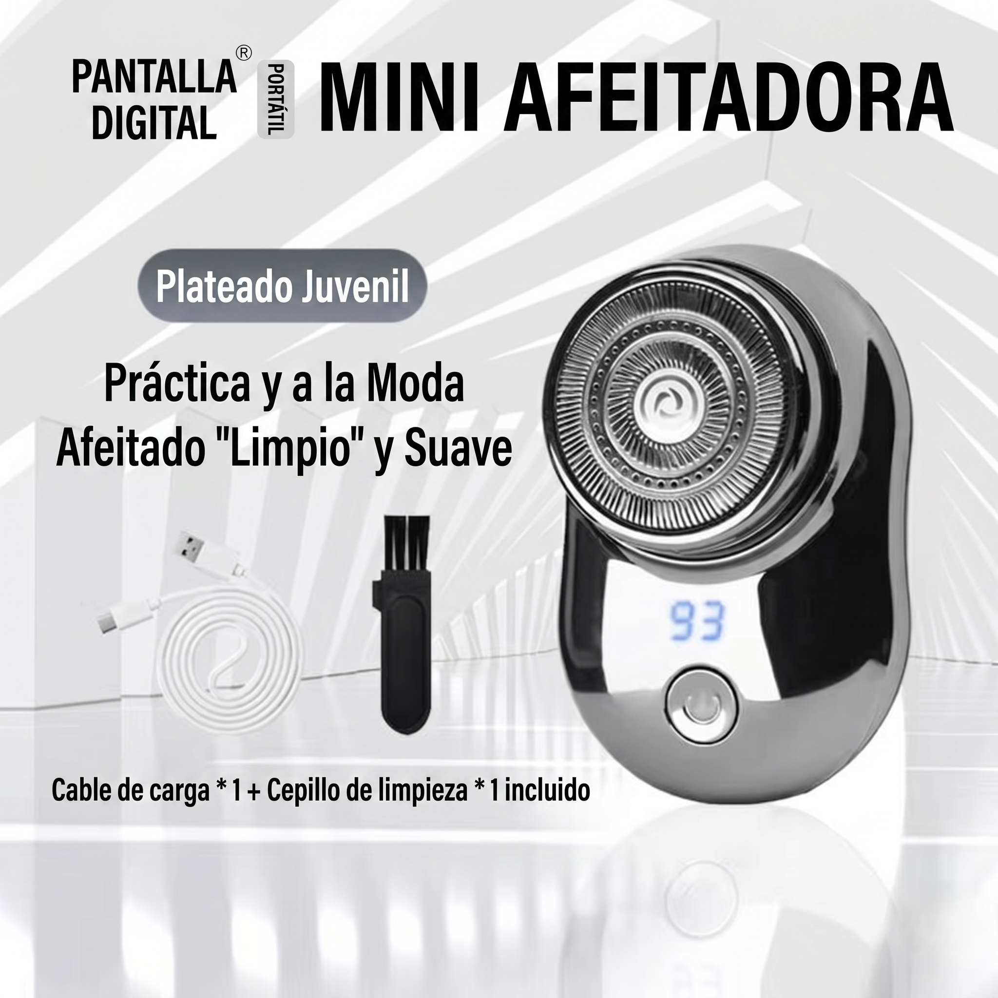 Afeitadora Eléctrica Mini de Lujo