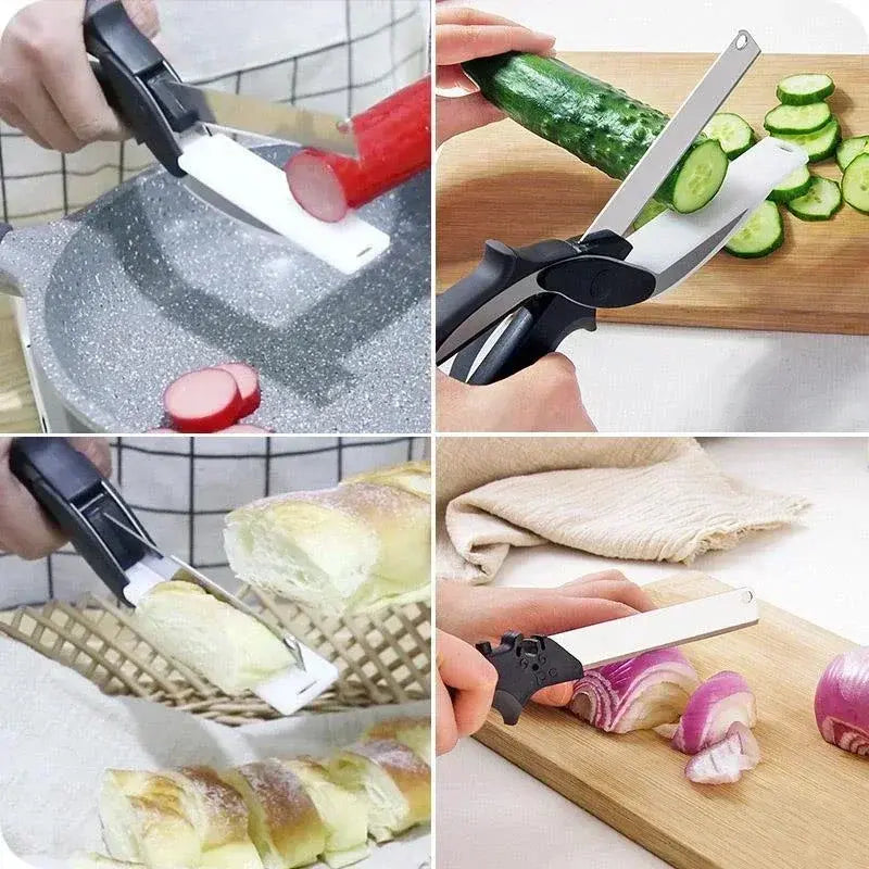 Tijeras Cortadoras 2 en 1 - El Pinche de Cocina Perfecto